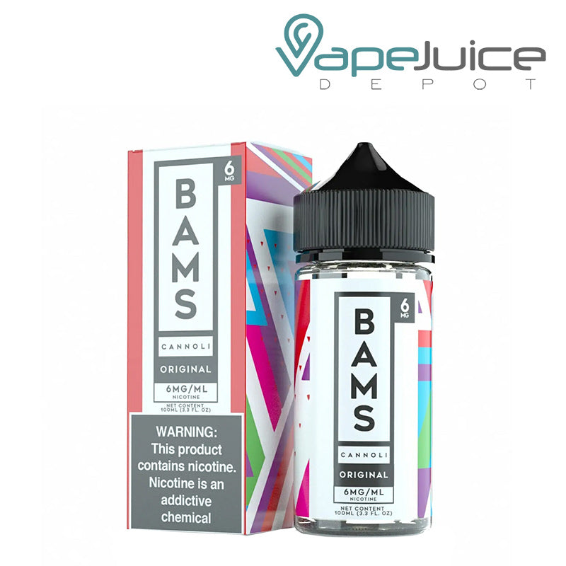 Original Cannoli Bam Bams eLiquid $11.98