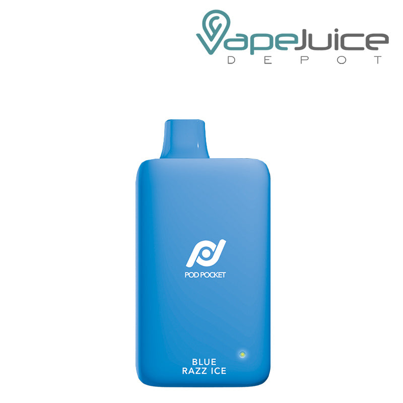 Blue Razz Ice Pod Pocket 7500 Mesh Disposable - Vape Juice Depot