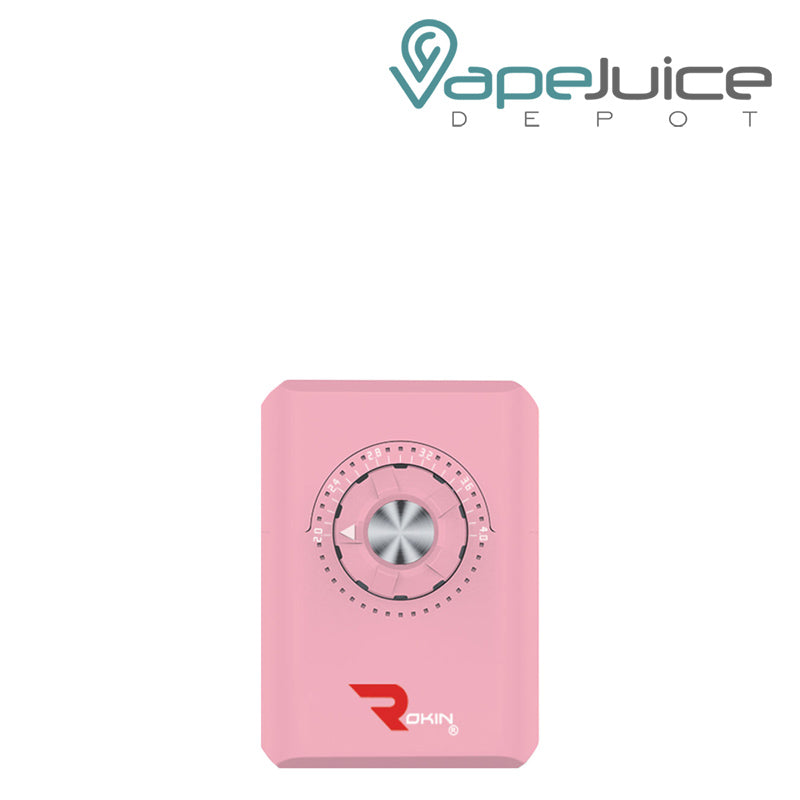 Pink Rokin Dial Vaporizer 500mAh - Vape Juice Depot