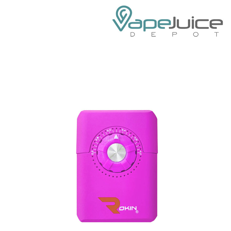 Purple Rokin Dial Vaporizer 500mAh - Vape Juice Depot