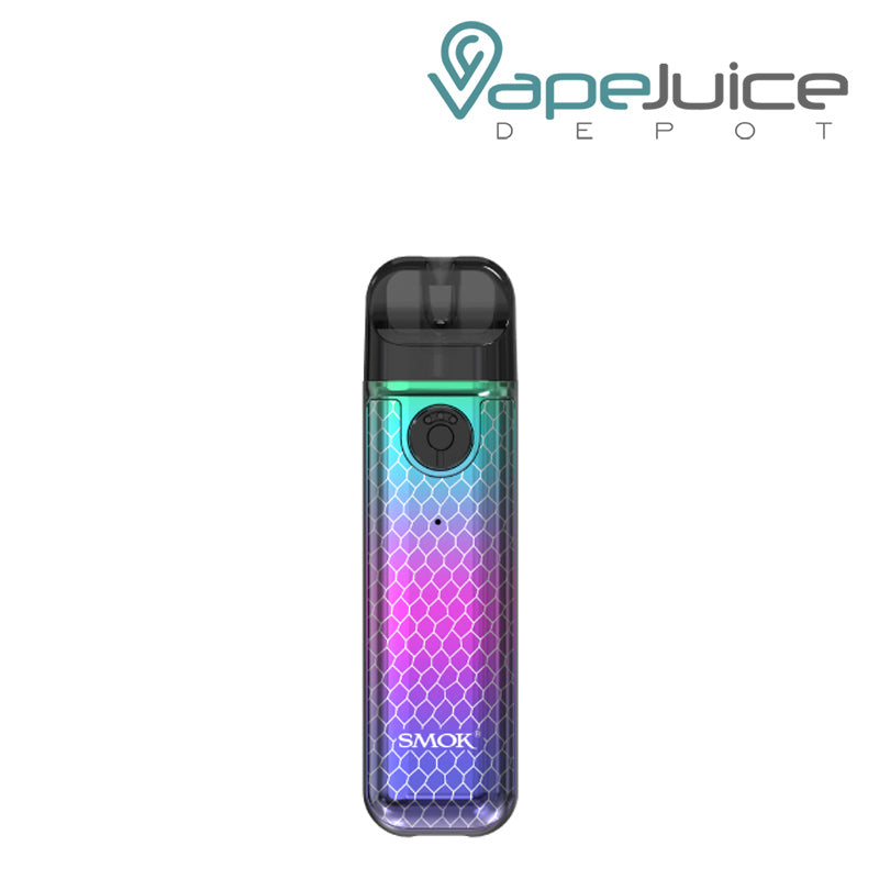 7 Color Cobra SMOK Novo 4 Mini Kit with a firing button - Vape Juice Depot