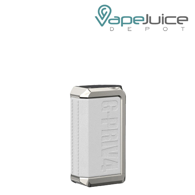 Back Side of Beige White SMOK G PRIV 4 Box Mod - Vape Juice Depot