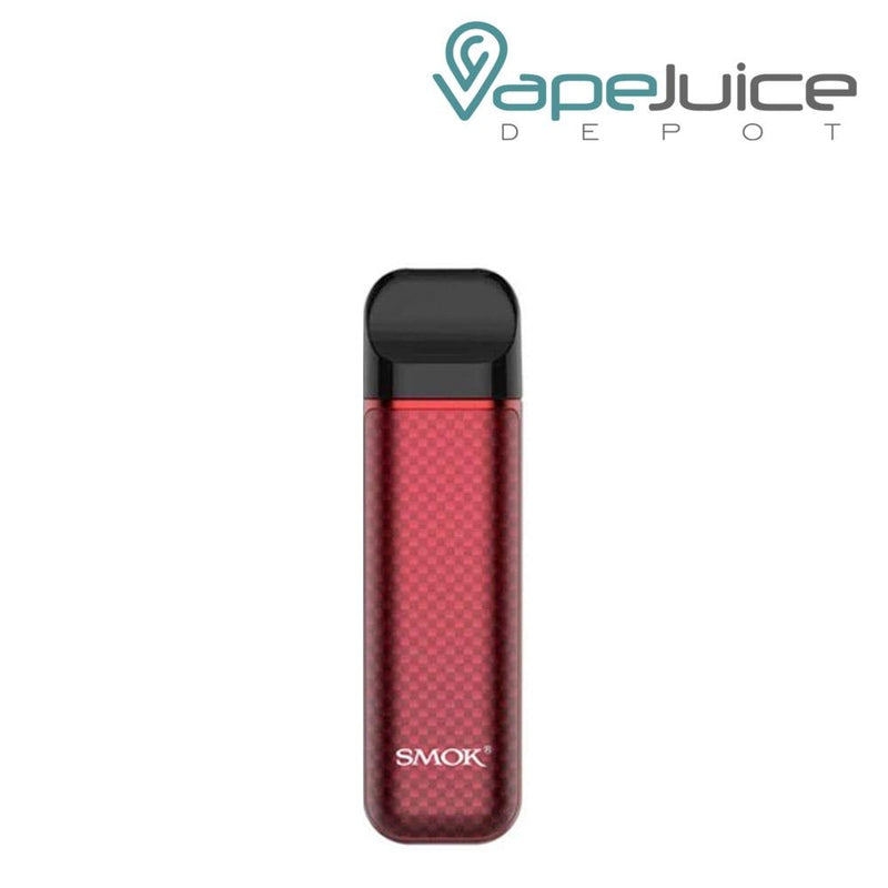 SMOK Novo 2 Pod Red Carbon Fiber - Vape Juice Depot