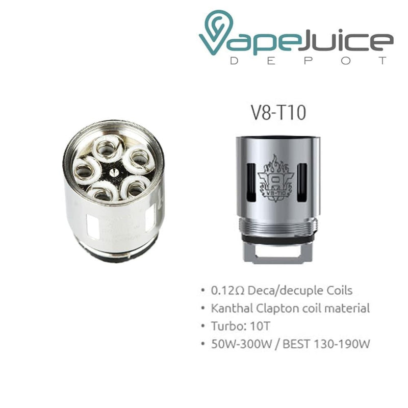 SMOK TFV8 BIG T10-T8-T6-X4 Core Coils, Coils, SMOK TECH, - Vape Juice Depot