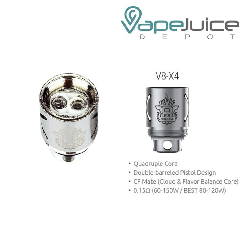 SMOK TFV8 BIG T10-T8-T6-X4 Core Coils, Coils, SMOK TECH, - Vape Juice Depot