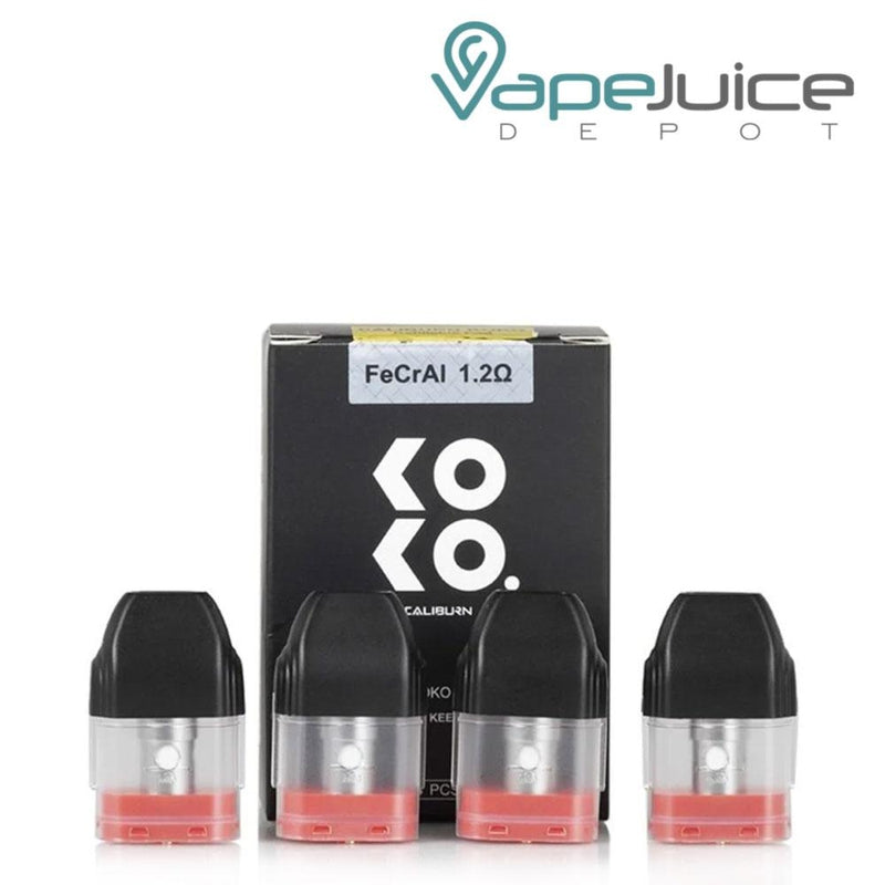 UWELL Caliburn KOKO Refillable Pods - Vape Juice Depot
