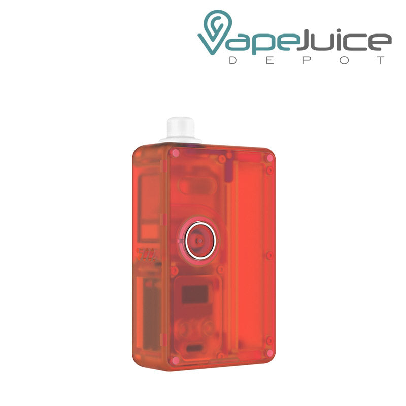 Frosted Red Vandy Vape Pulse AIO 80W Kit with a firing button - Vape Juice Depot