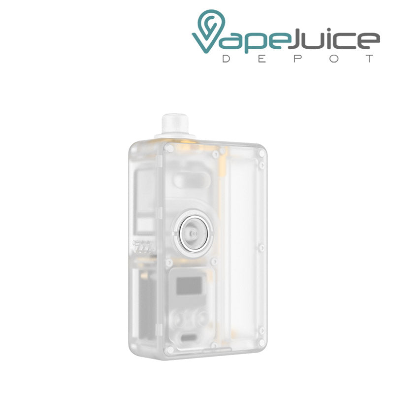 Frosted White Vandy Vape Pulse AIO 80W Kit with a firing button - Vape Juice Depot