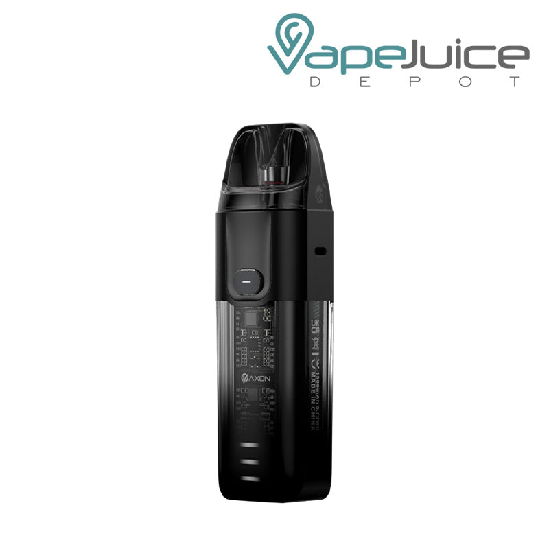 Black Vaporesso LUXE X Pod Kit with firing button - Vape Juice Depot