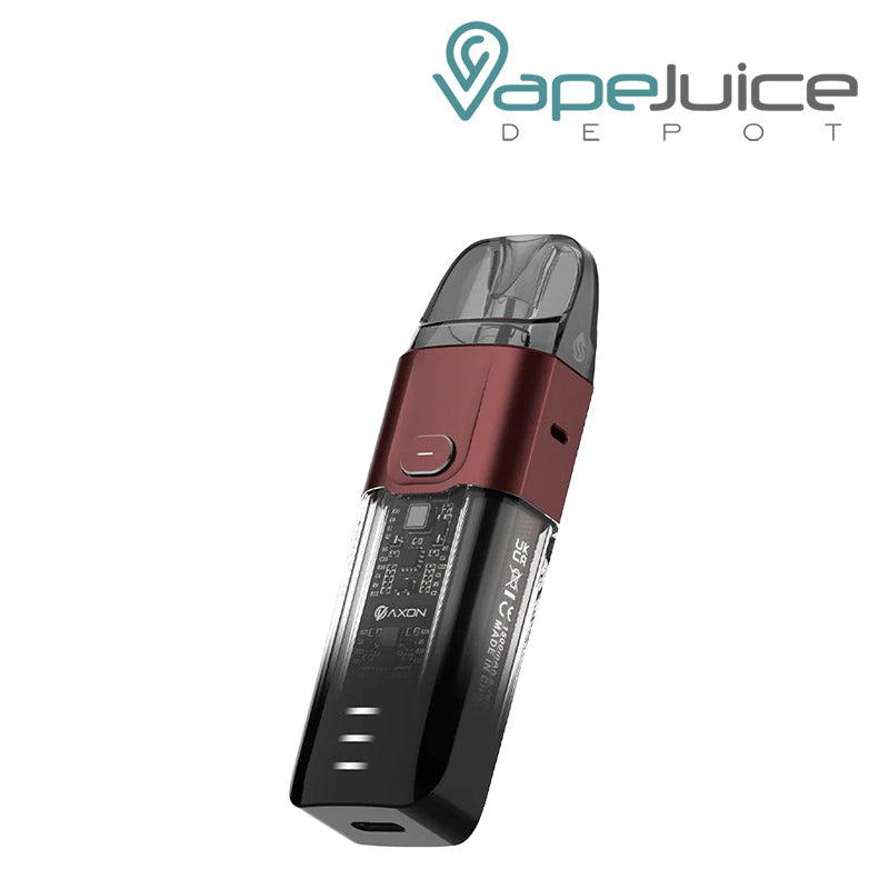 Side view of Galaxy Red Vaporesso LUXE XR Pod System - Vape Juice Depot