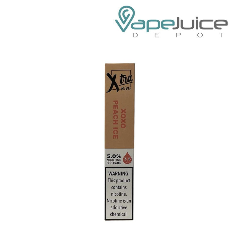 Xtra Mini Disposable Device XOXO Peach Ice - Vape Juice Depot
