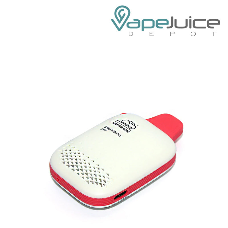 Strawberry Ski HYPPE MAX AIR Disposable from side - Vape Juice Depot