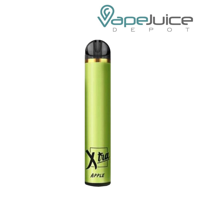 Xtra Apple Disposable Device with an XTRA logo - Vape Juice Depot