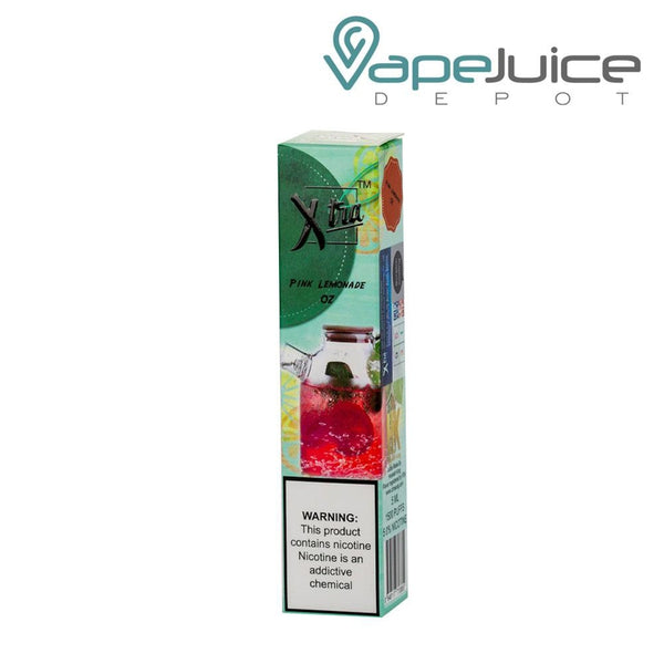 Xtra OZ Disposable Device with a warning sign - Vape Juice Depot