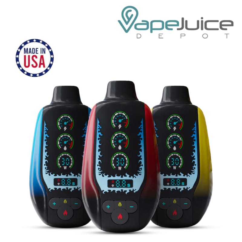 Three flavors of One Tank 40K Nixodine Disposable - Vape Juice Depot