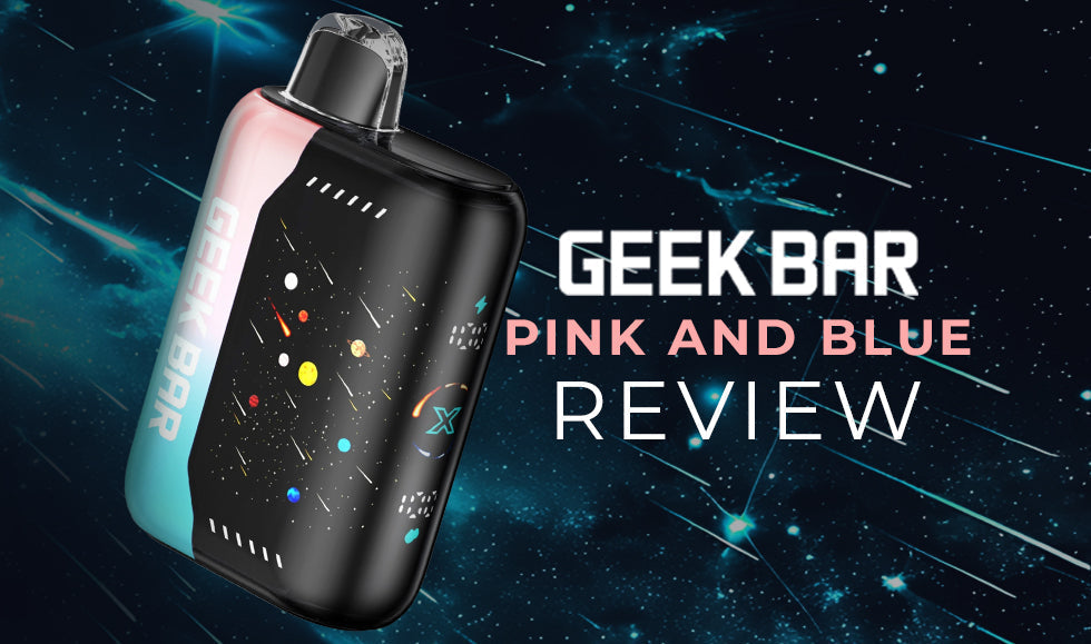 Pink & Blue Geek Bar Flavor Review - Vape Juice Depot