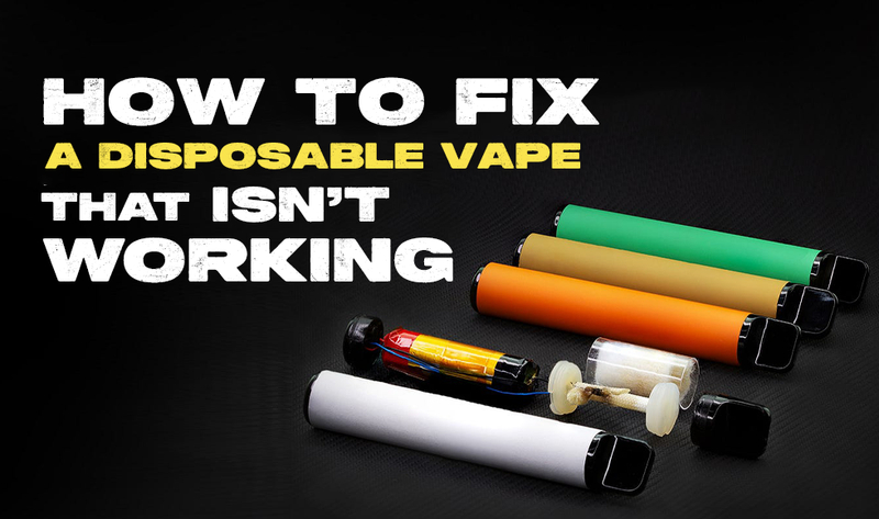How to Fix a Disposable Vape That Isn’t Working
