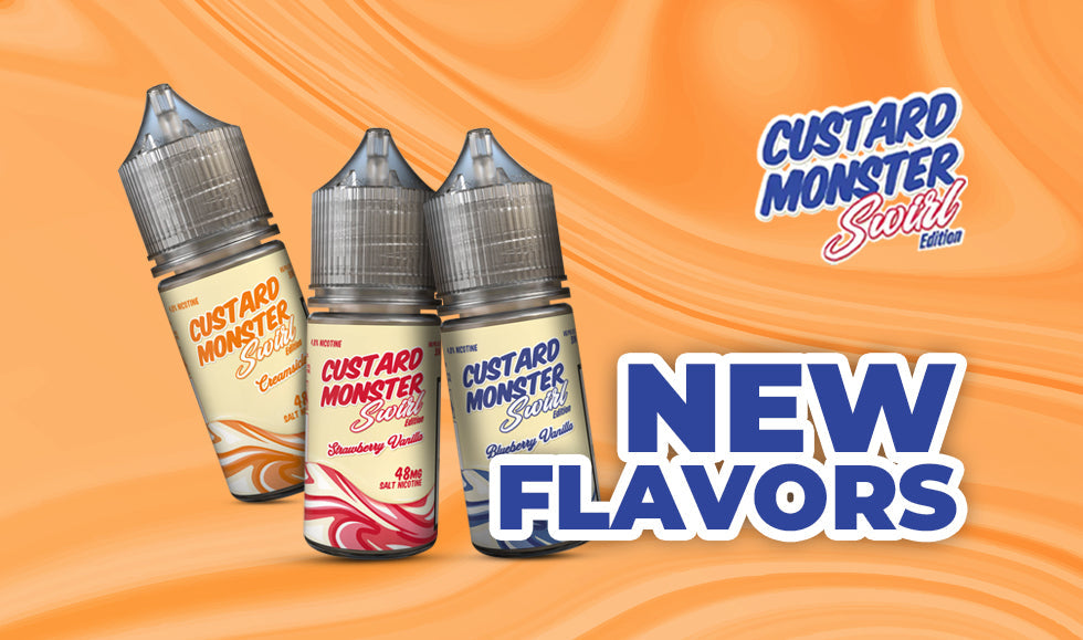 New Swirl Edition Flavors by Custard Monster