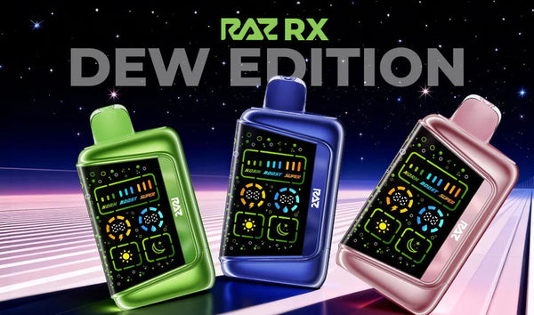 RAZ RX 50K Dew Edition: Best Flavors Ranked - Vape Juice Depot RAZ RX 50K Dew Edition: Best Flavors Ranked - Vape Juice Depot