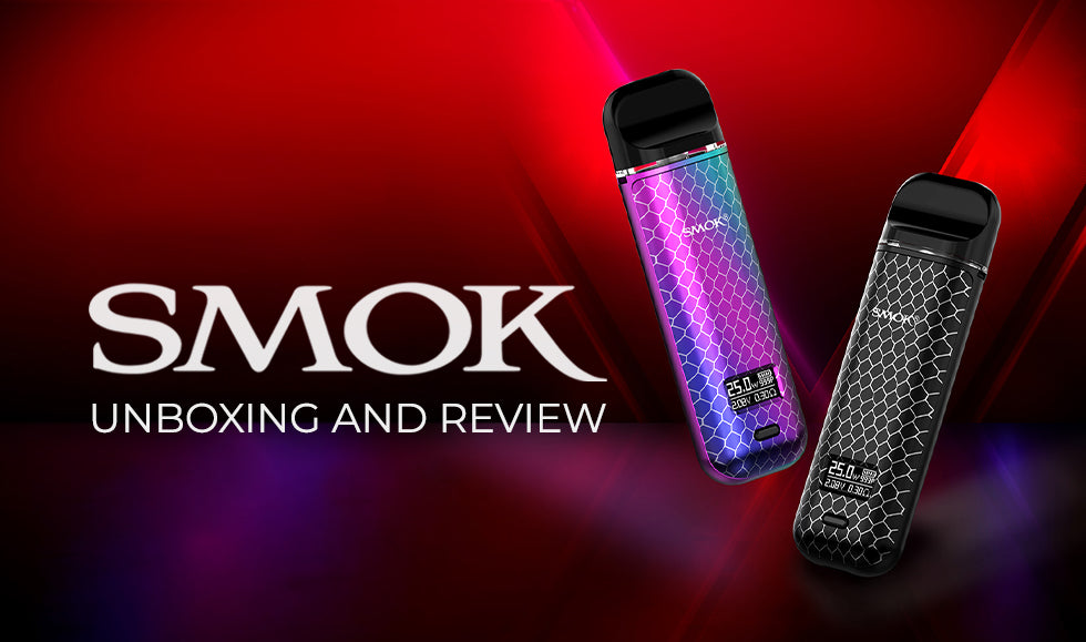 SMOK Novo Pod Unboxing and Review ☞ Coupon Inside