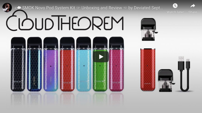 SMOK Novo Pod Unboxing and Review ☞ Coupon Inside