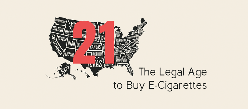 The Legal Age to Buy E-Cigarettes