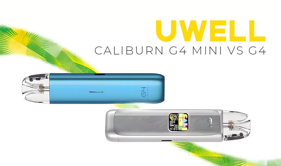 Uwell Caliburn G4 vs. G4 Mini: In-Depth Review - Vape Juice Depot