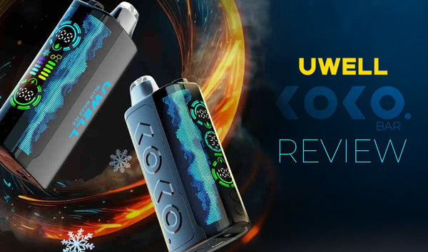 UWELL KoKo Bar 60K Review  Adjustable Power Disposable Vape