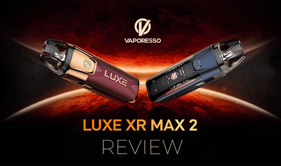 A Vaporesso LUXE XR Max 2 Pod Mod Kit with RGB lighting effects