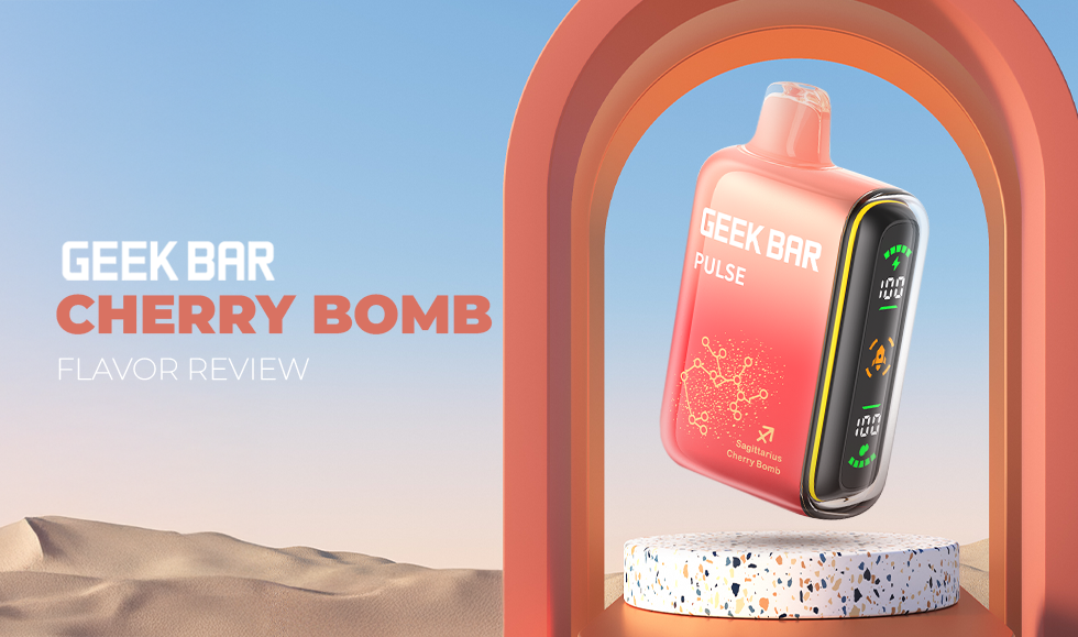 Cherry Bomb Geek Bar Flavor