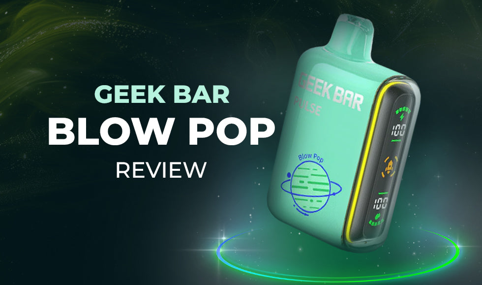 Blow Pop Geek Bar Flavor Review