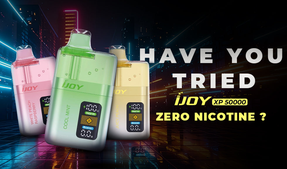 iJoy XP50000 Zero Nicotine Review: 50K Puffs Without Nicotine - Vape Juice Depot