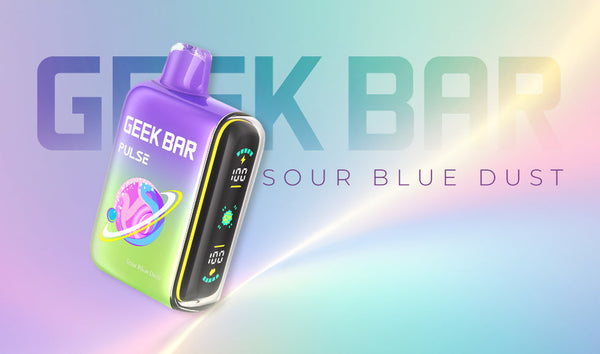 Sour Blue Dust Geek Bar: Tangy Blue Raspberry Disposable Vape Sour Blue Dust Geek Bar: Tangy Blue Raspberry Disposable Vape