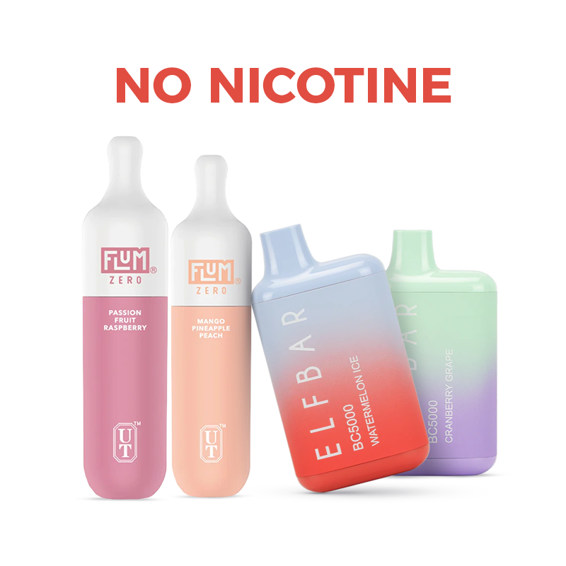 Nicotine Free Vape | No Nicotine Disposable Vape - Vape Juice Depot