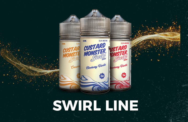 Custard Monster Swirl Line