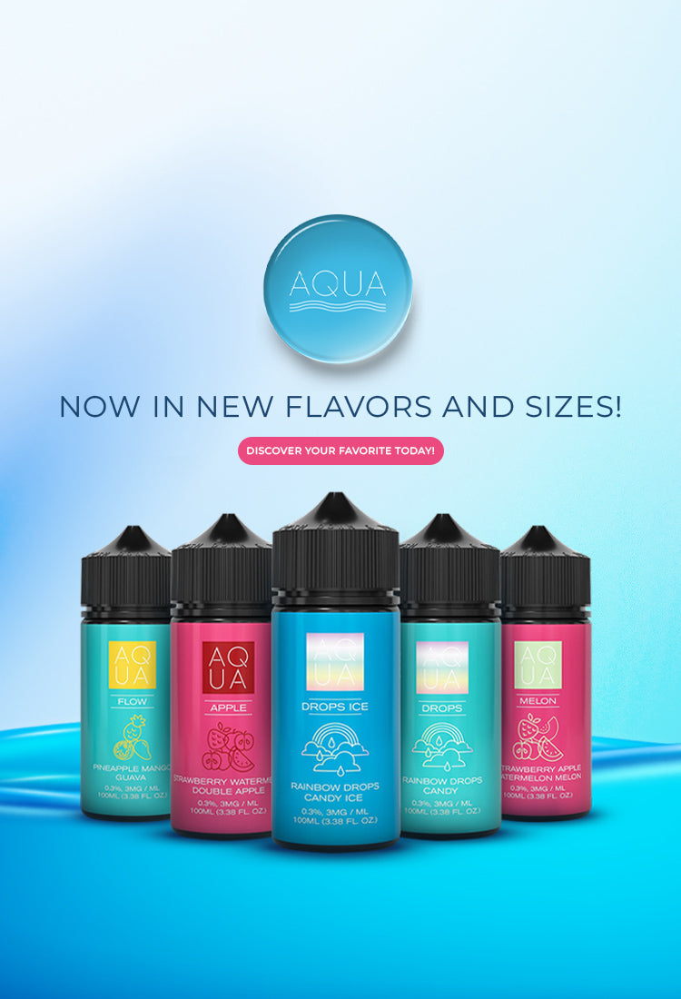 AQUA eLiquids 100ml new flavors