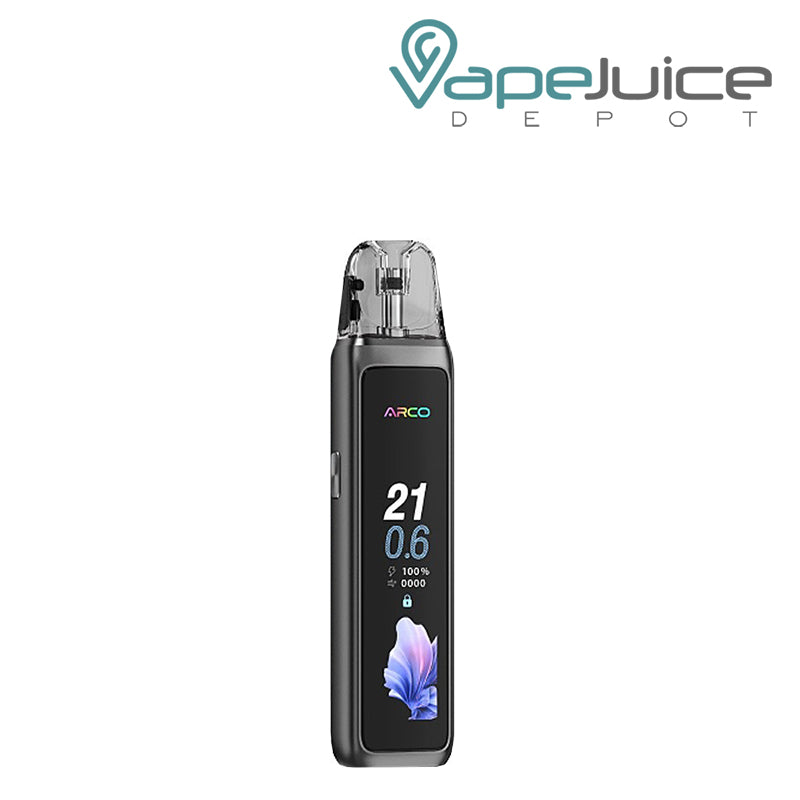 Space Grey SMOK ARCO MAX 30W Pod Kit with display screen - Vape Juice Depot