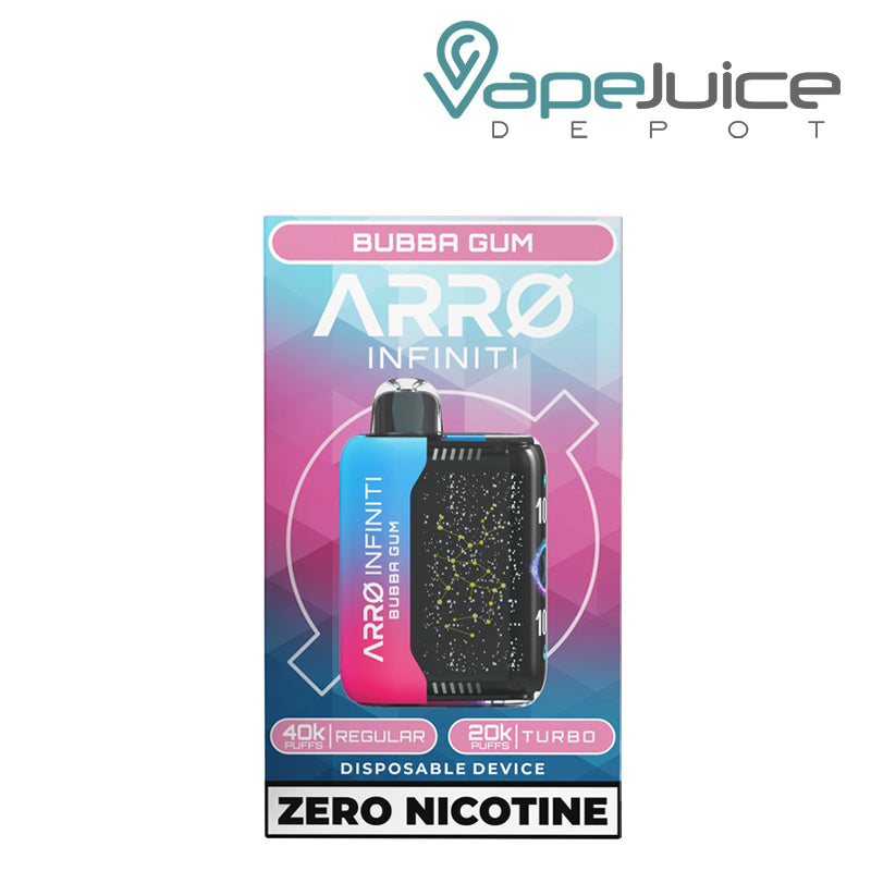 Bubba Gum ARRO Infiniti 40K ZERO Nicotine Disposable - Vape Juice Depot