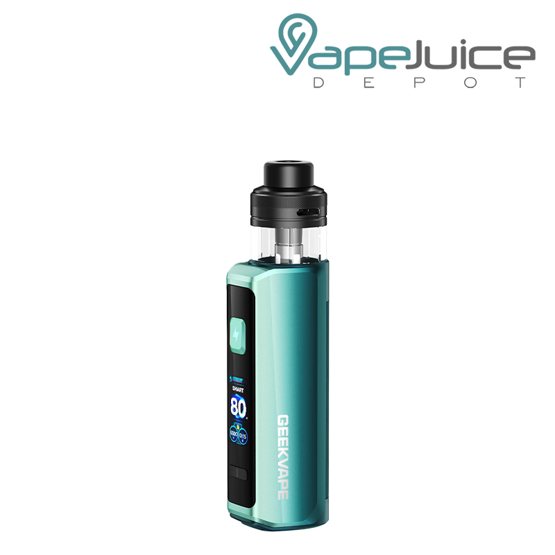 Moss Green GeekVape Aegis Force Pod Kit with adjustable button - Vape Juice Depot