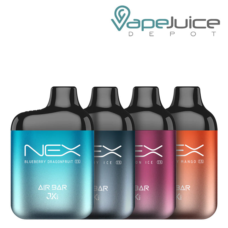 Four flavors of Air Bar NEX Disposable - Vape Juice Depot