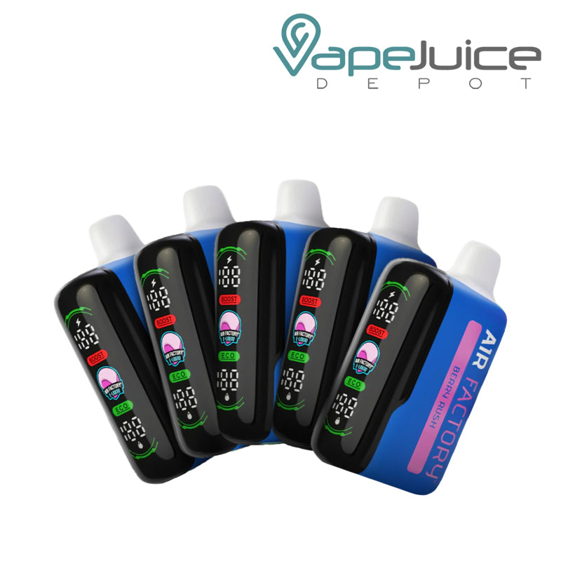 Air Factory 20K 5 Pack Bundle Berry Rush - Vape Juice Depot