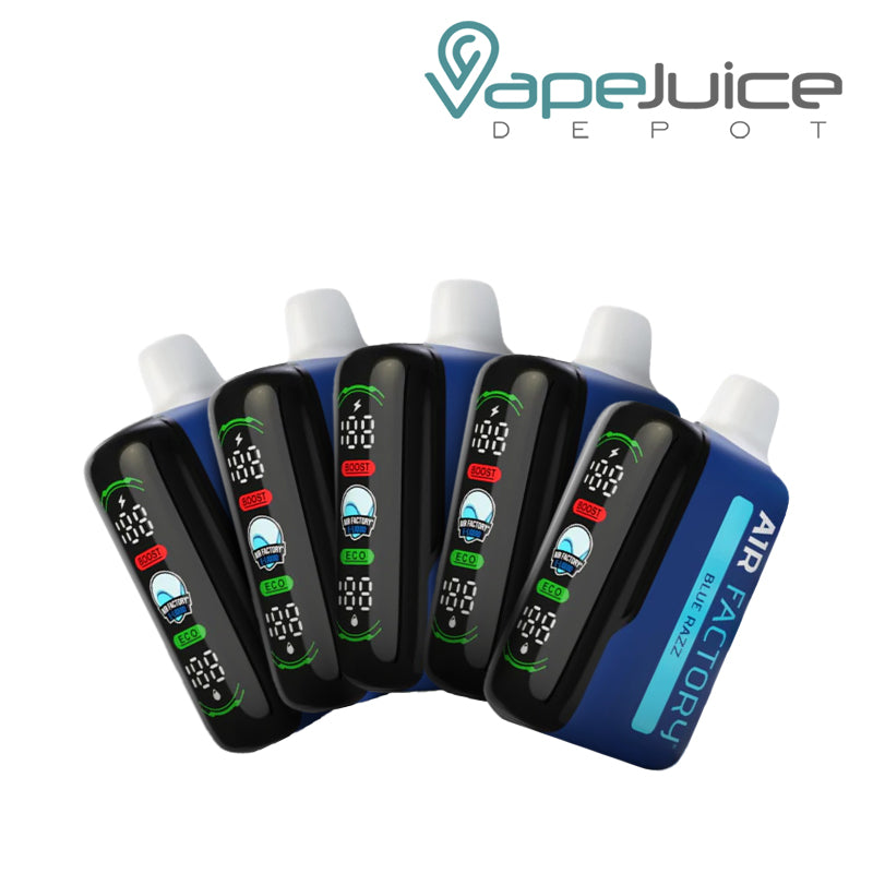 Air Factory 20K 5 Pack Bundle Blue Razz - Vape Juice Depot