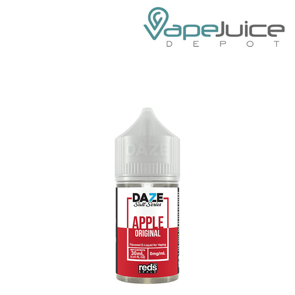 A 30ml bottle of Apple REDS Salt by 7 DAZE - Vape Juice Depot