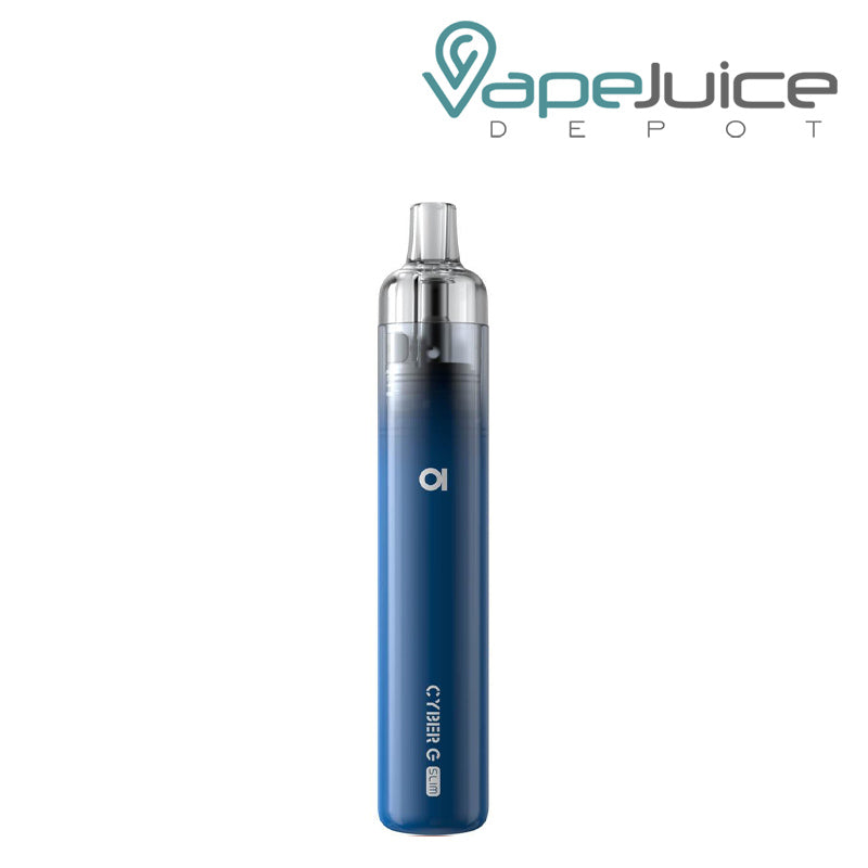 Blue Aspire Cyber G Slim Pod Kit - Vape Juice Depot