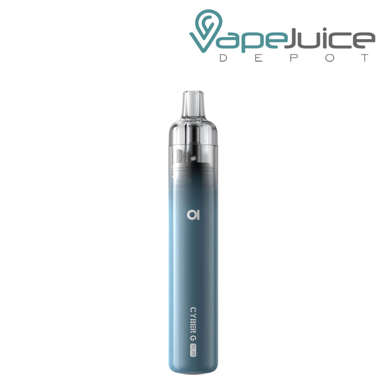 Graphite Blue Aspire Cyber G Slim Pod Kit - Vape Juice Depot