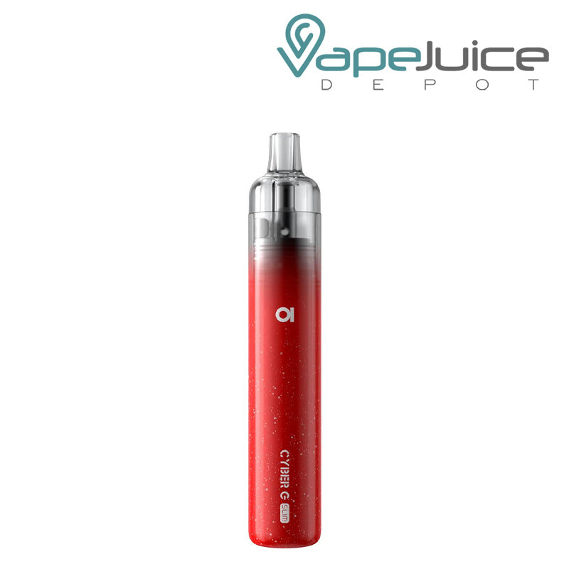 Red Aspire Cyber G Slim Pod Kit - Vape Juice Depot