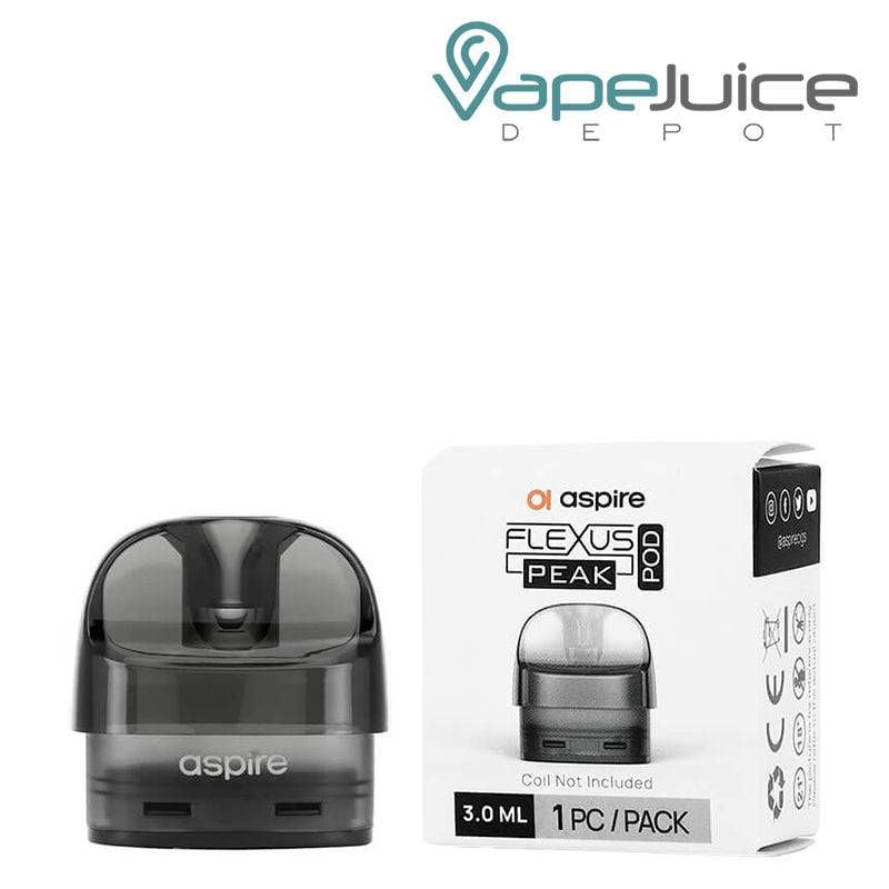 A Replacement pod of Aspire Flexus Peak and a box next to it - Vape Juice Depot