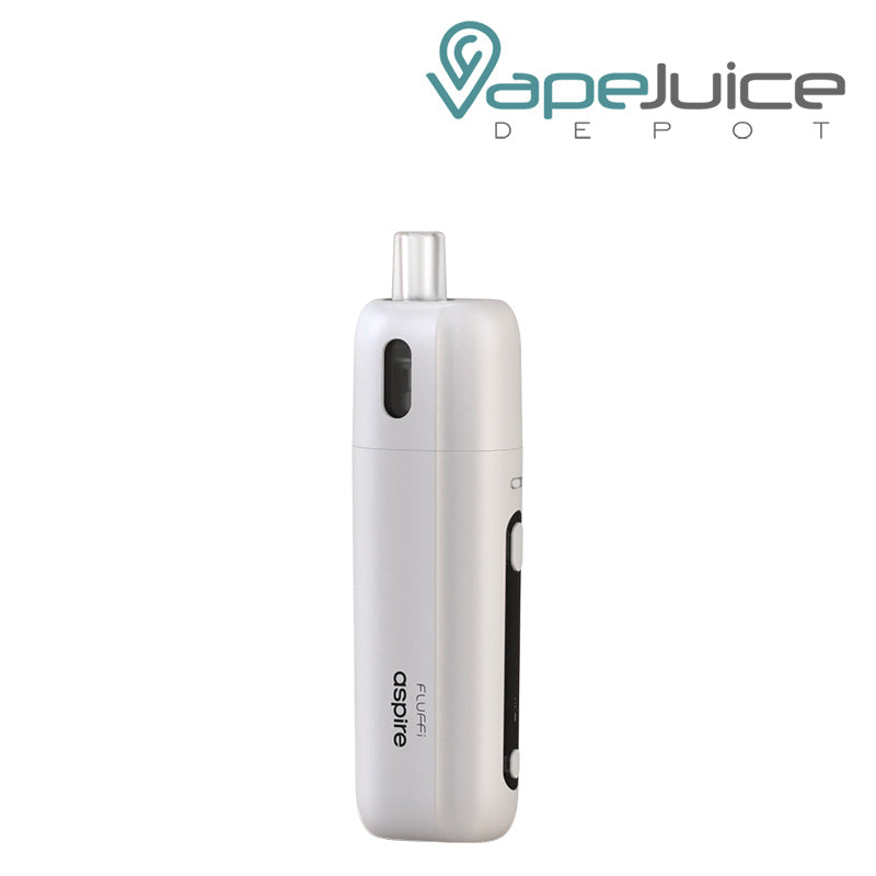 White Aspire Fluffi Pod Kit with Firing Button - Vape Juice Depot