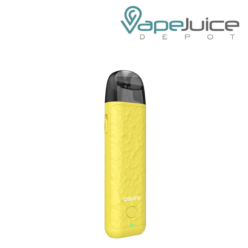 Yellow Aspire Minican 4 Pod Kit with firing buttons - Vape Juice Depot
