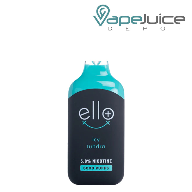 Icy Tundra BLVK Ello Plus 6000 Disposable - Vape Juice Depot